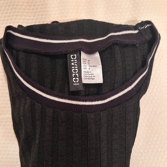 H&M Black Short-sleeve Mini Dress - Picture 4 of 4